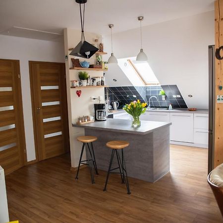 Na Zamkowej Apartament Lagow  Luaran gambar