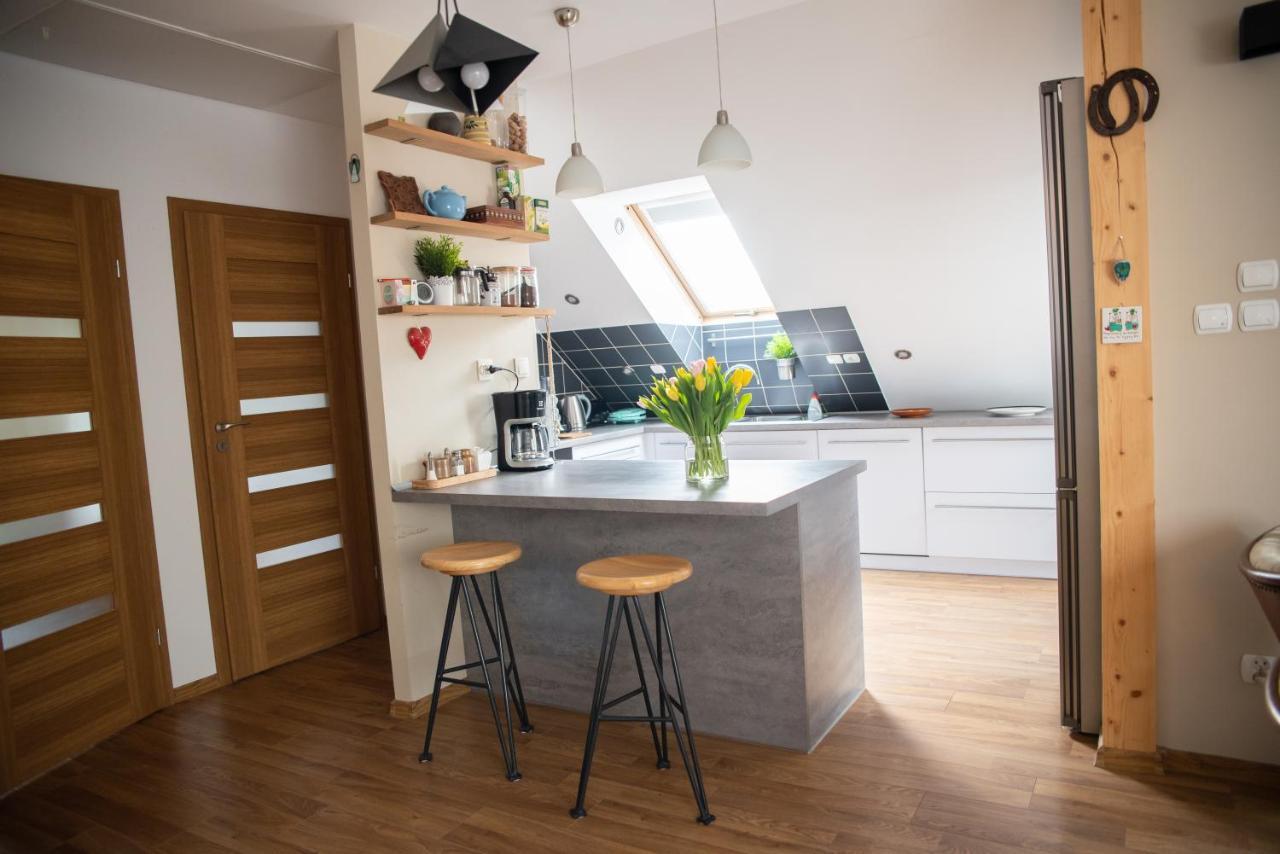 Na Zamkowej Apartament Lagow  Luaran gambar