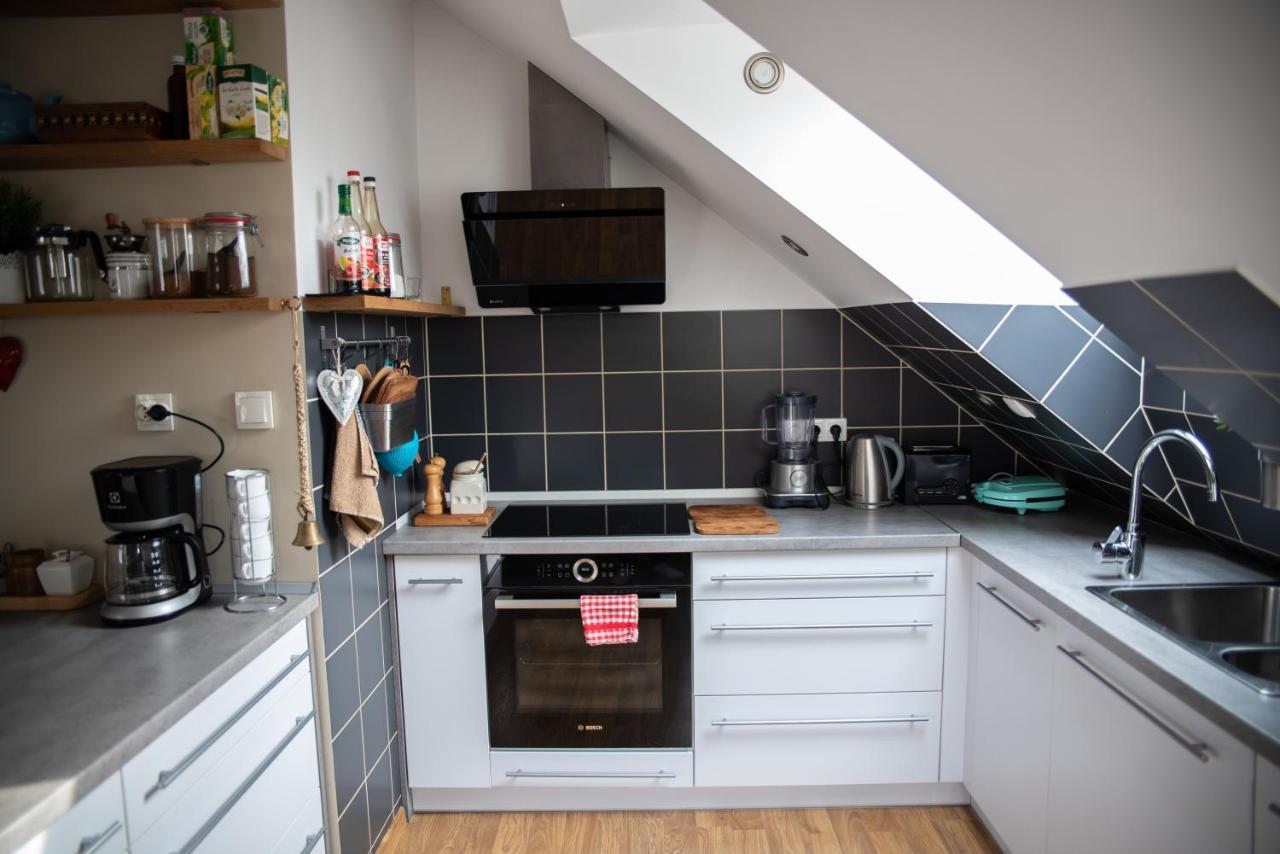 Na Zamkowej Apartament Lagow  Luaran gambar
