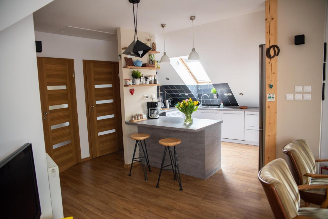 Na Zamkowej Apartament Lagow  Luaran gambar