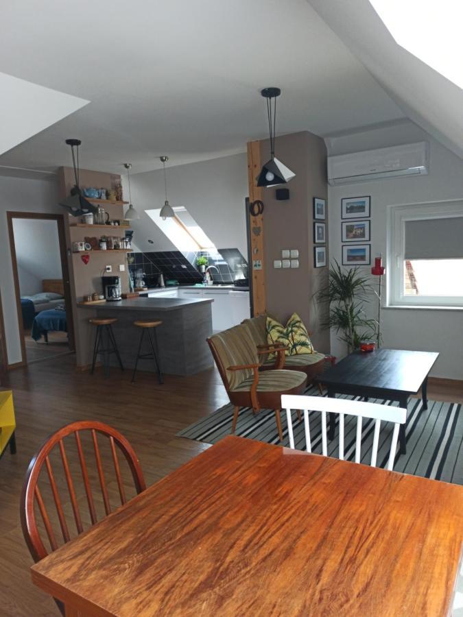 Na Zamkowej Apartament Lagow  Luaran gambar
